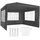 Tectake tectake® Pavillon, 3 x 3 m, im Stecksystem, mit UV-Schutz, wasserdicht,