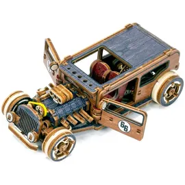 WOODEN.CITY WoodenCity WOODEN CITY 3D Puzzle Hot Rod Limited Edition 142 Teile