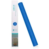 loklik Blaue Vinylrolle, permanent, selbstklebend, matt, Wärmeübertragung, zum Aufbügeln von Stoff, Kleidung, 1 Stück, 30,5 x 180 cm, Standard