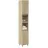 vidaXL Sonoma-Eiche Badschrank 30 x 30 x 190 cm Braun Massivholz