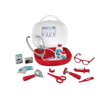 Smoby - Arztkoffer Kinder (klein) - Spielzeug-Doktorkoffer mit Zubehör (15 Teile) - Medizin-Koffer für Kinder ab 3 Jahren