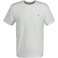GANT Reg Shield Kurzarm-T-Shirt White 2XL