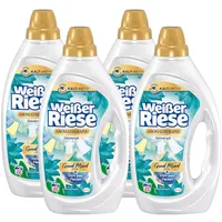 Weißer Riese Universal Gel Aromatherapie Floral Sensation Lotus 88WL (4x22 Waschladungen) Vollwaschmittel für strahlend saubere Wäsche wirkt riesig stark gegen Flecken schon ab 20° C 100% recycelbar*