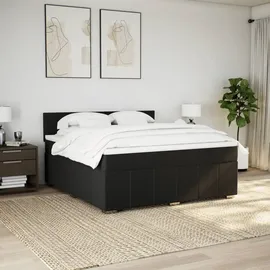 vidaXL Boxspringbett 180 x 200 cm Schwarz
