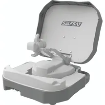 Selfsat Caravan Mobil Single vollautomatische Satellitenantenne incl. iOS / Android Steuerung - Weiß