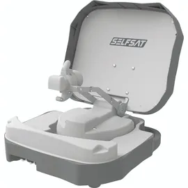 Selfsat Caravan Mobil Single vollautomatische Satellitenantenne incl. iOS / Android Steuerung - Weiß