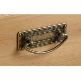 OTTO home Schublade OTTO HOME "Madrid", beige (gelaugt, geölt), Hartfaserplatte, Massivholz, Schubladen, Schublade, aus Massivholz, der Unterboden ist aus einer Hartfaserplatte