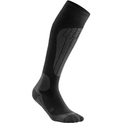 CEP Damen Ski Kniestrümpfe "Thermo", Schwarz/Dunkelgrau, II