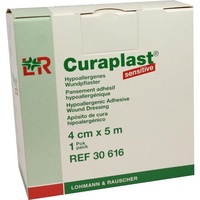 Lohmann & Rauscher CURAPLAST WUNDSCHNELLVERBAND SENSITIV 4CMX5M