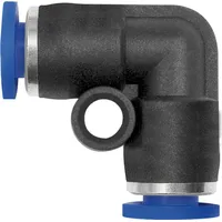 Riegler L-Steckverbindung »Blaue Serie« mini, für Schlauch-Außen- Ø4, 137.004M