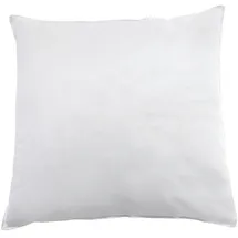 RIBECO KopfKissen Leon 80 x 80 cm Weiß