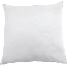 RIBECO KopfKissen Leon 80 x 80 cm Weiß