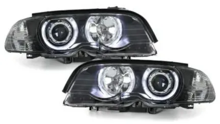 Kristall-Scheinwerfer für BMW E46 Coupé und Cabrio (99–03)