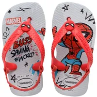 Havaianas Unisex Baby Marvel Flipflop, Ice Grey, 20 EU