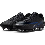 Nike Herren Zoom Vapor 15 Acad Sg-Pro Ac Niedrig, Black/Chrome-Hyper Royal, 40