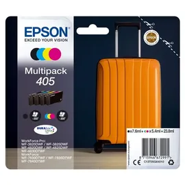 Epson 405 Multipack - 4er-Pack - Schwarz, Gelb, Cyan, Magenta - original - ink cartridge - Tintenpatrone
