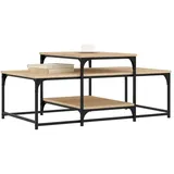 vidaXL Couchtisch Sonoma-Eiche Braun 102 x 60 x 45 cm
