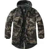Brandit Textil Marsh Lake Teddy Mantel Dark Camo M