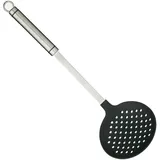 KitchenCraft Professioneller Schaumlöffel mit Kunststoffkopf, Edelstahl, 37 cm