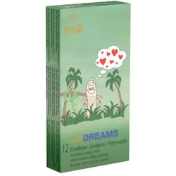 «Wild Dreams» gerillte Kondome für mehr Stimulation 12 St