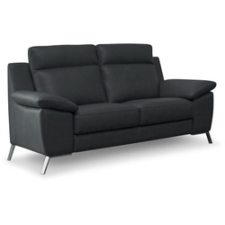 Calia Sofa roby Leder Nero