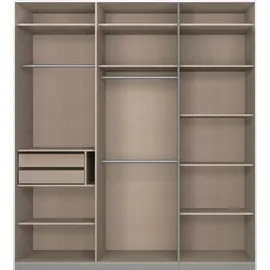 Rauch Schwebetürenschrank Kepan 211 x 233 x 62 cm Weiß