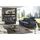 Hukla Couch Glattleder 2-Sitzer Blau