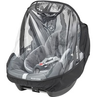 Maxi-Cosi Regenschutz für Babyschalen, universal passend für Baby-Autositze wie Maxi-Cosi Rock, Pebble Plus und Pebble Pro, Citi, Cabriofix und Babyschalen anderer Marken, transparent
