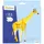 Avenue Mandarine 3x Crea 3D, Giraffe - Blau PU036C