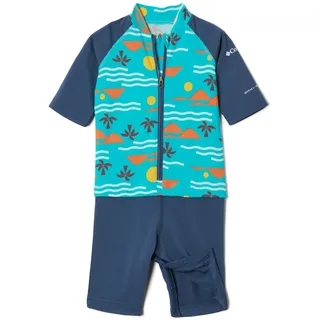 Columbia Sandy ShoresTM Overall - Bright Aqua Sea - 3 Jahre