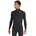 Zipped Tee Long Sleeve Schwarz XL