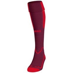 JAKO Lazio Stutzenstrümpfe maroon/rot 5 (43-46)
