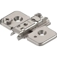 Blum CLIP Kreuzmontageplatte, Stahl, Schrauben, Distanz 0 mm