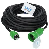 KALLE DAS KABEL Verlängerungskabel Kalle Classic Colour 3G 1,5mm2 grün 20 Meter