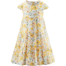 happy girls Sommerkleid HAPPY GIRLS "Mädchenkleid", Mädchen, Gr. 140, EURO-Größen, gelb, Stoff, 100% Baumwolle, normal, Kleider Sommerkleid