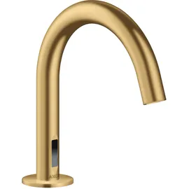 Hansgrohe Axor Uno Elektronik-Waschtischmischer Brushed Gold Optic