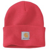 Carhartt Beanie A18 Acrylic Watch Hat trendig und wärmend rot