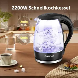 Aigostar 1,7 l Schwarz