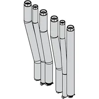 Viessmann Hydraulisches Anschluss-Set für einen Heiz-/Kühlkreis - Aufputzinstallation nach