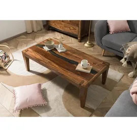Massivmoebel24 Ancona Dunkelbraun Sheesham 120 x 60 x 40 cm