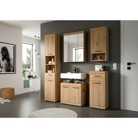 xonox.home Waschbeckenunterschrank Scout 60 x 56 x 34 cm Eiche Artisan