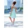 Kidsworld Jerseykleid Kleid grün 140/146