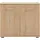 Priess Hochkommode Lindau 82 x 71 x 38 cm Braun / Weiß