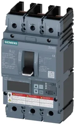 Siemens 3VA6225-7KP31-2AA0 Leistungsschalter 3VA6 UL Frame 250 Schaltvermögenklasse C 100kA @ 480V 3-polig 3VA62257KP312AA0