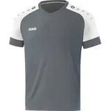 Jako Champ 2.0 kurzarm Trikot steingrau/weiß 116