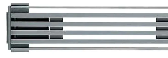 I-DRAIN Rostabdeckung Technik, 60 cm,Edelstahl glaskugelgestr.,ABS KS IDRO 0600D