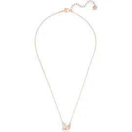 Swarovski Swan Halskette Rosa / Messing
