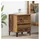 vidaXL Nachtschrank Altholz 40 x 35 x 50 cm Braun