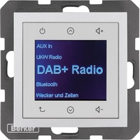 Berker Radio DAB+, Bt., B.x alu