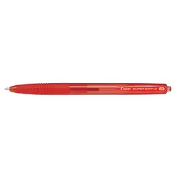 PILOT Kugelschreiber SUPER GRIP G rot, Schreibfarbe: rot, 1 St.